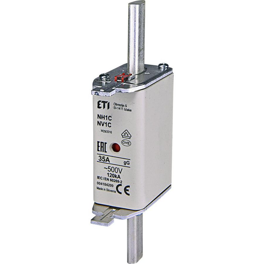 Zekering 500V 35A NH1 C gG VVE=3