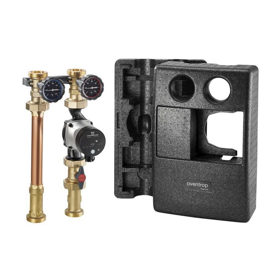 Regumat S-180 DN32 met pompkogelkraan Grundfos ALPHA