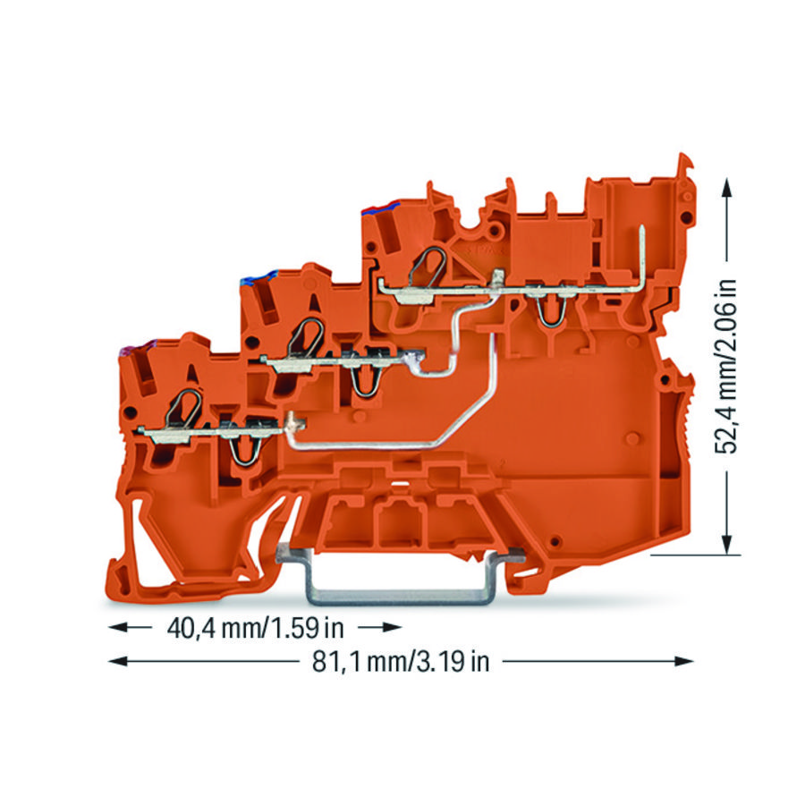 3-draads initiatorvoedingsklem PNP(pos) t VVE=15