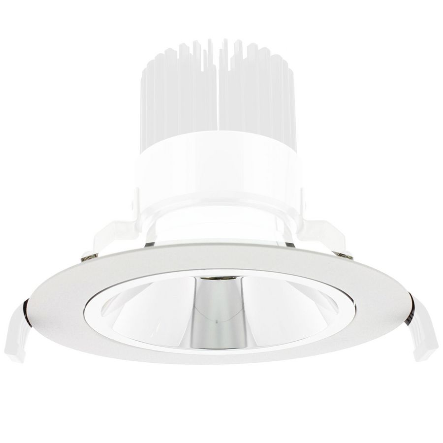 Ronde pasring 170mm voor Juno module Wit