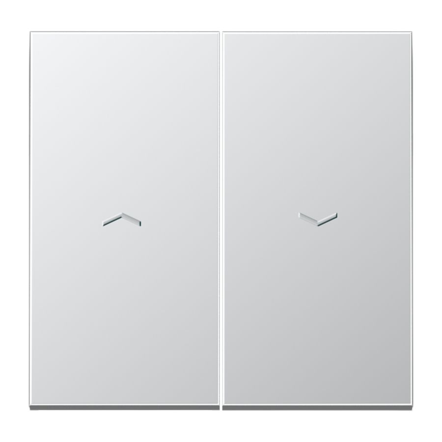 Schakelwip LS-aluminium met pijlsymbool