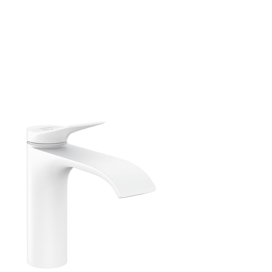 Vivenis 1-hendel wastafelkraan 110 CoolStart 75024700 mat wit