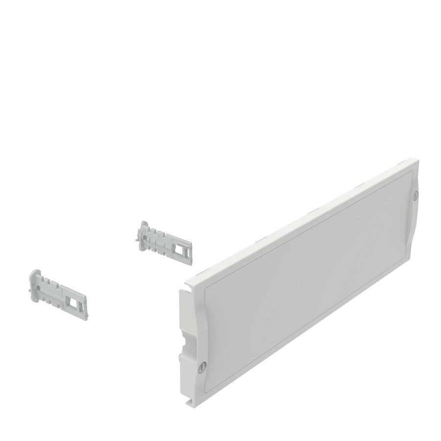 Frontplaat 150x500 gesloten kunststof voor modulair frame