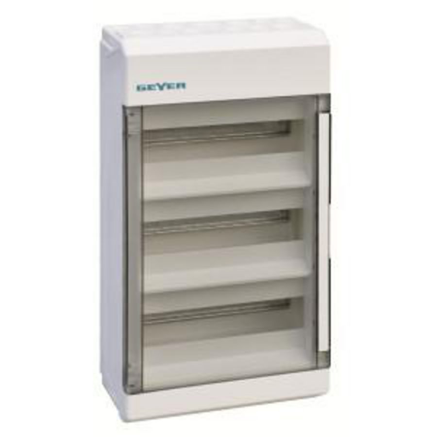 Porto Kleinverdeler 36PE 3-Rij IP40