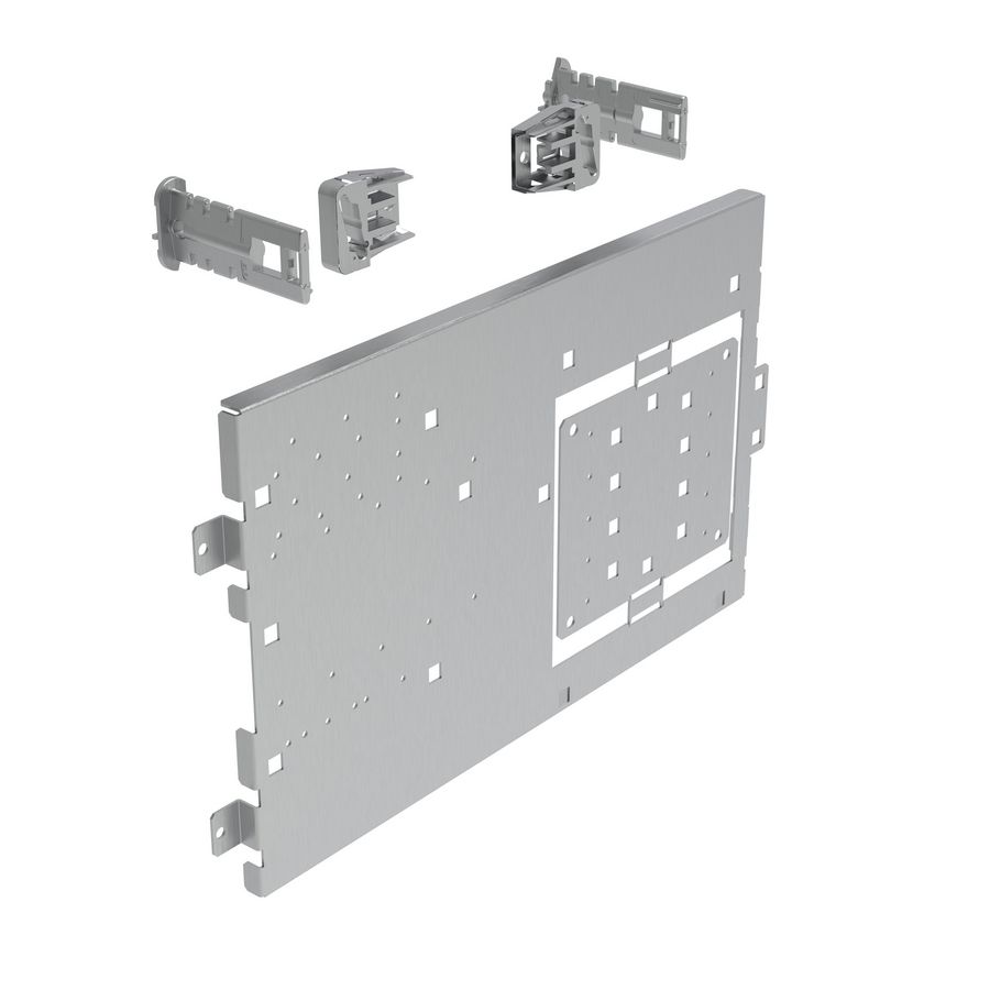 Montageplaat 600mm breed