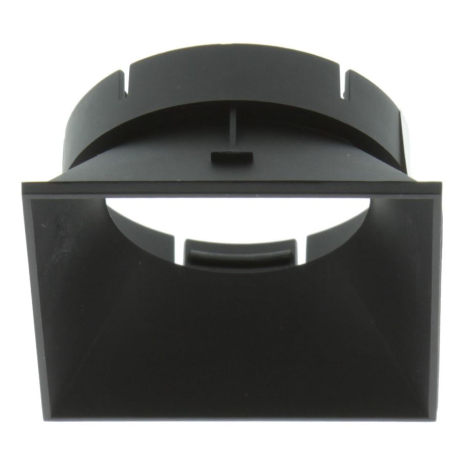 Vierkante inzet reflector 60x60mm zwart