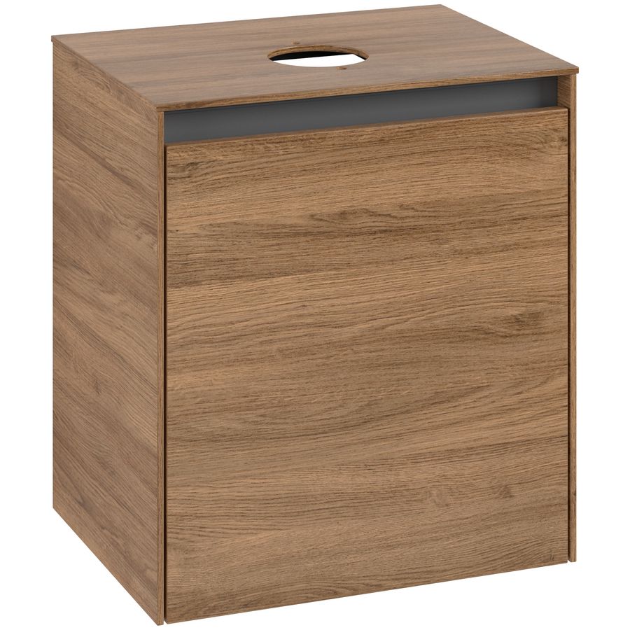 Wastafelonderkast Collaro 500x548x380mm Oak.Kans C14900RH