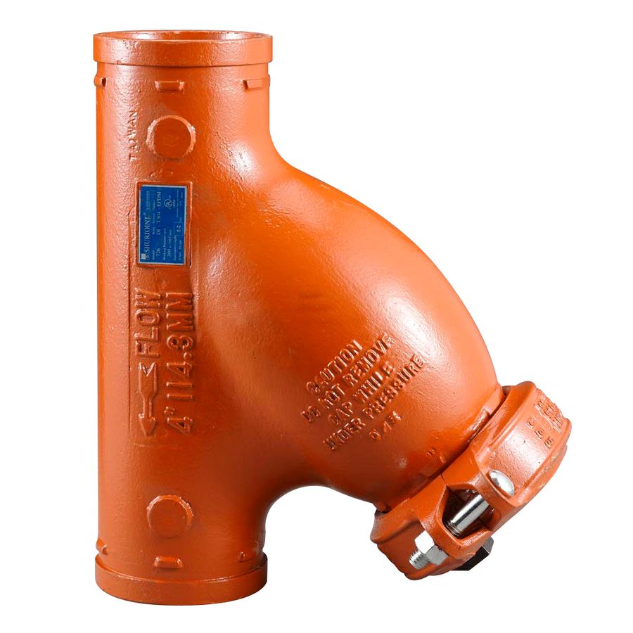 Shurjoint groef Y-filter MM 406,4mm oranje