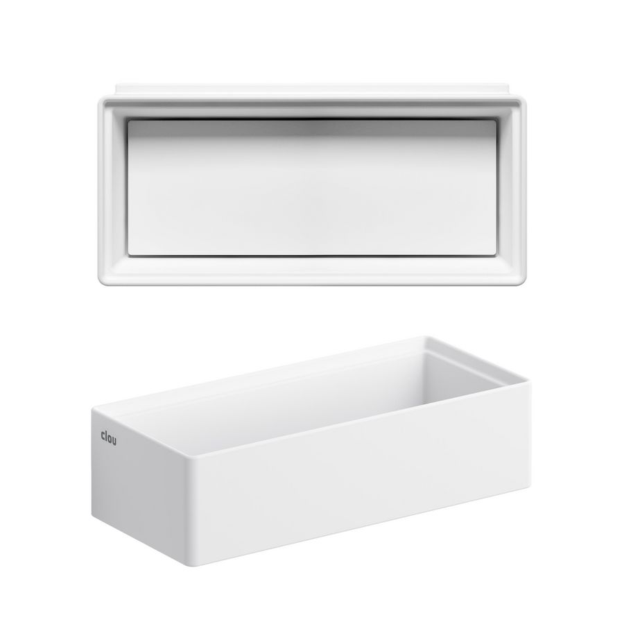 New Flush 3.1 fontein 380x180x100mm aluite m.afvoerset/-plug