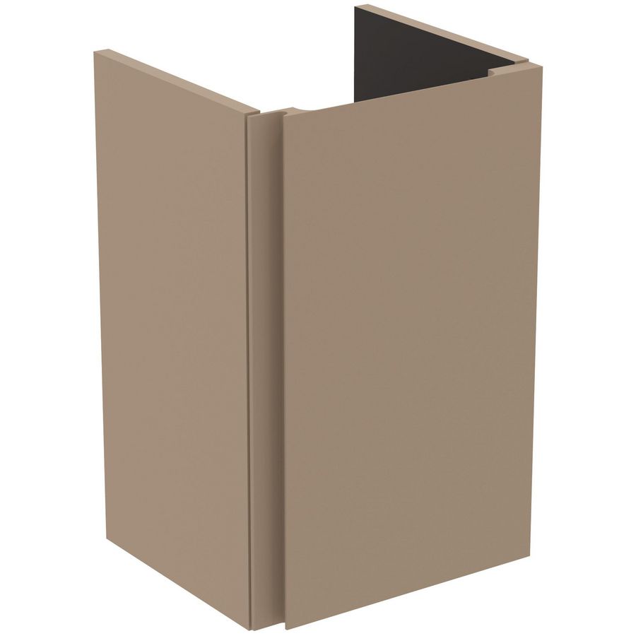 Wastafelmeubel 350x306x550mm mat greige 1 deur Finesse E3403UP