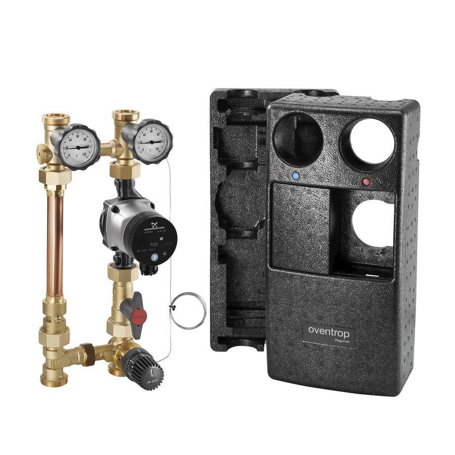 Regumat F-180 DN25 met Grundfos pomp Alpha 2
