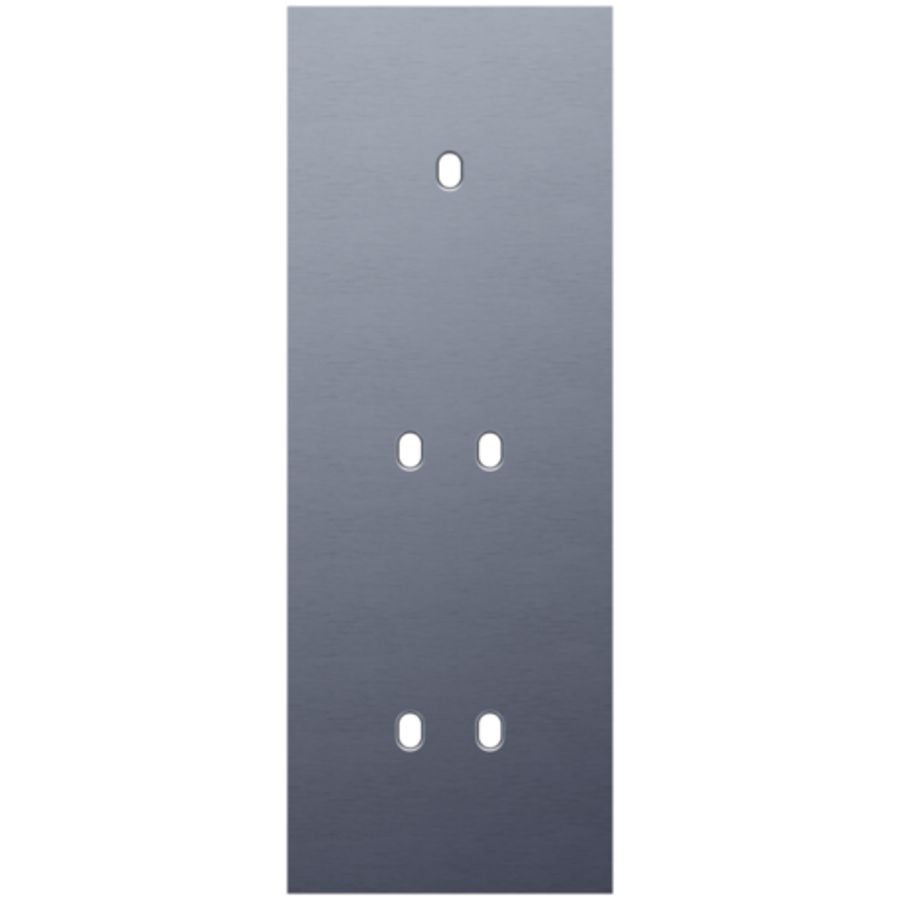 Afdekplaat 3-voud vertic. 71mm centerafst 226-57953
