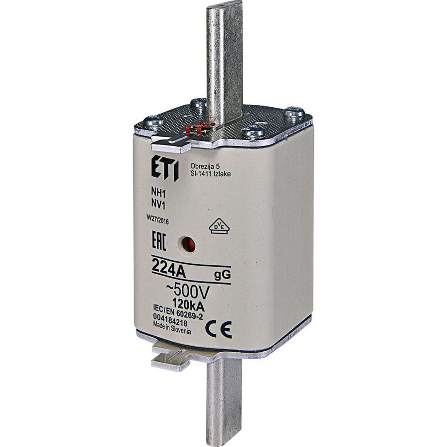 Zekering 500V 224A NH1 gG VVE=3