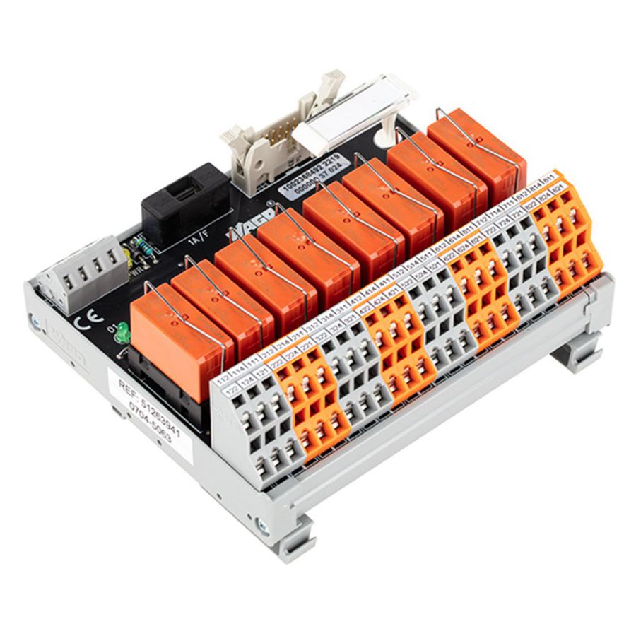 Interfacemodule systeembek. connector conform DIN 41651 Mal