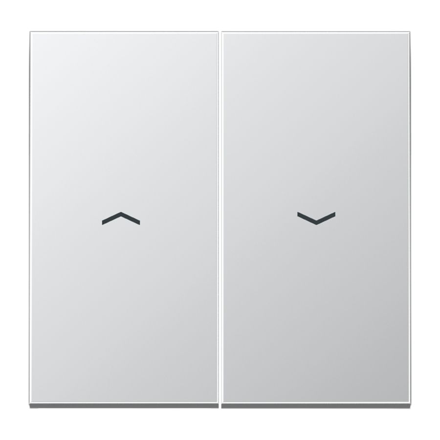 Schakelwip LS-aluminium met pijlsymbolen