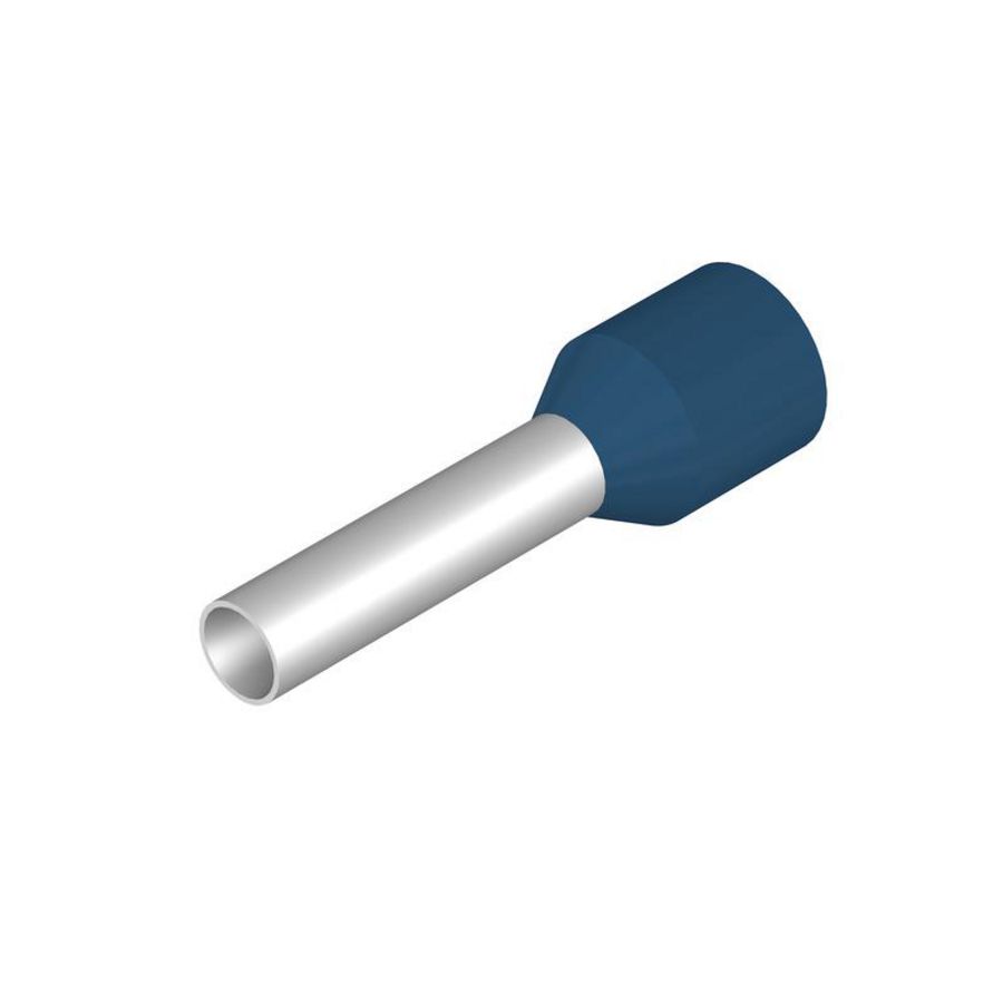 Adereindhuls 2.5mm2 Stripping l: 13mm blauw VVE=500