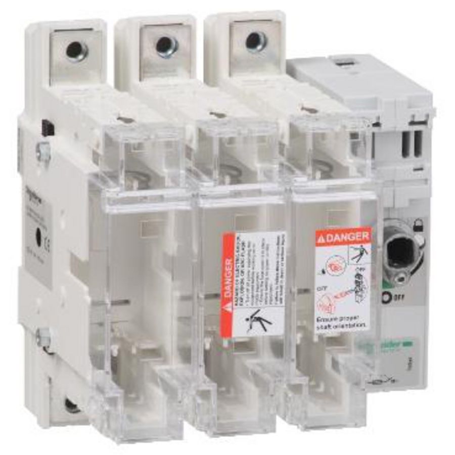 Zekeringlastscheider 3P(3M) 125A DIN 00 TeSys GS