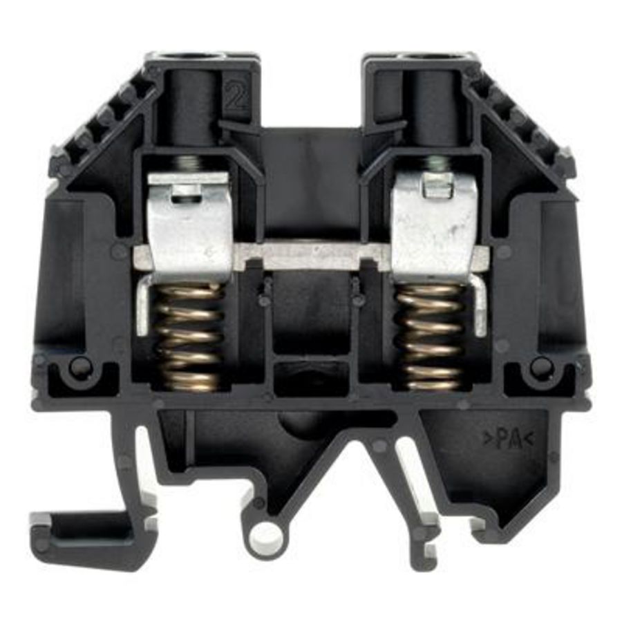 Doorvoerklem zwart 10mm² 57A 69 VVE=50