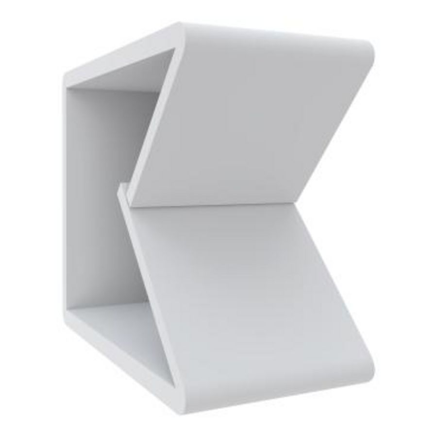 Set a 10st. Kabelclip Prisma XS voor media montageplaat