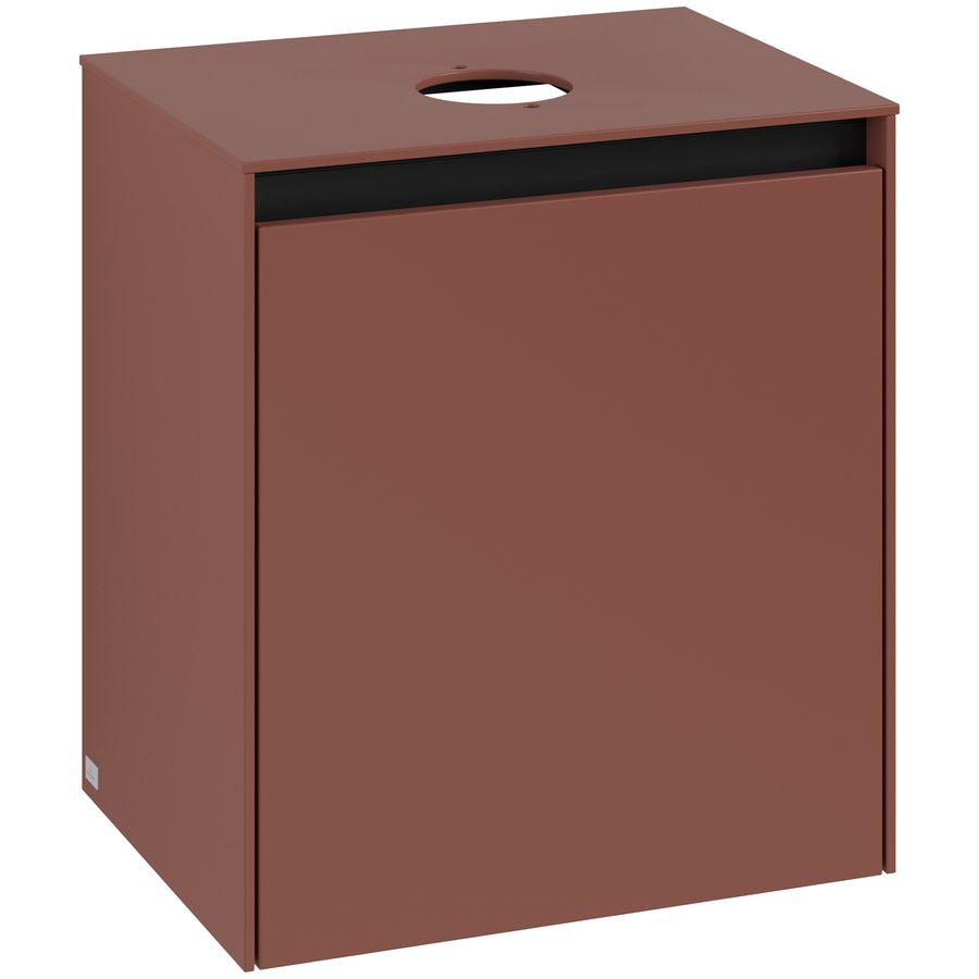 Wastafelonderkast Collaro 500x548x380mm Wine Red C14900AH