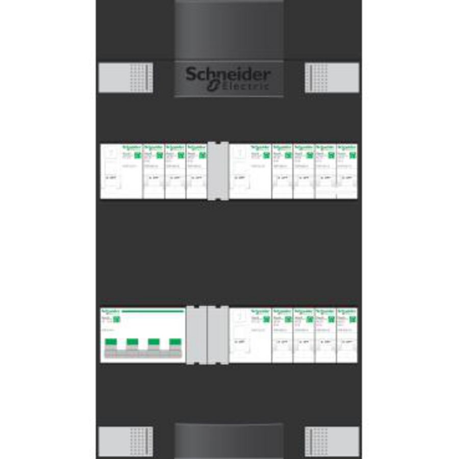 Groepenkast 9 Groepen 3 Fasen Kookgroep Advanced