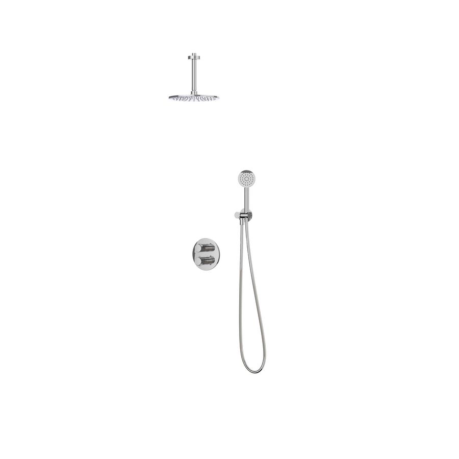 Afbouwdeel regendouche IVY combiset Nexus 2 inbouwthermostaat chroom CSN2EXCRCEBC excl. inbouwbox