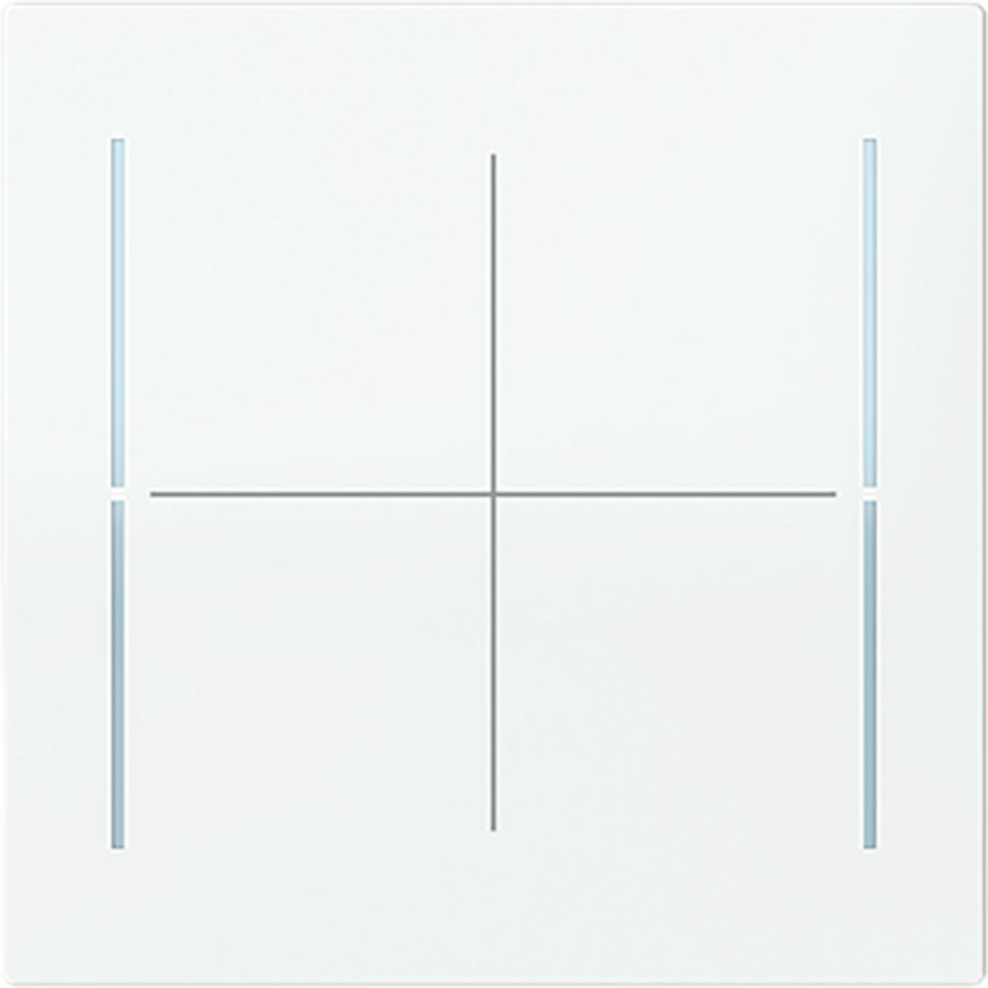 Centraalplaat afdekking voor Keypad 4-voudig art-wit (LFW/A.4.70.11-44G)