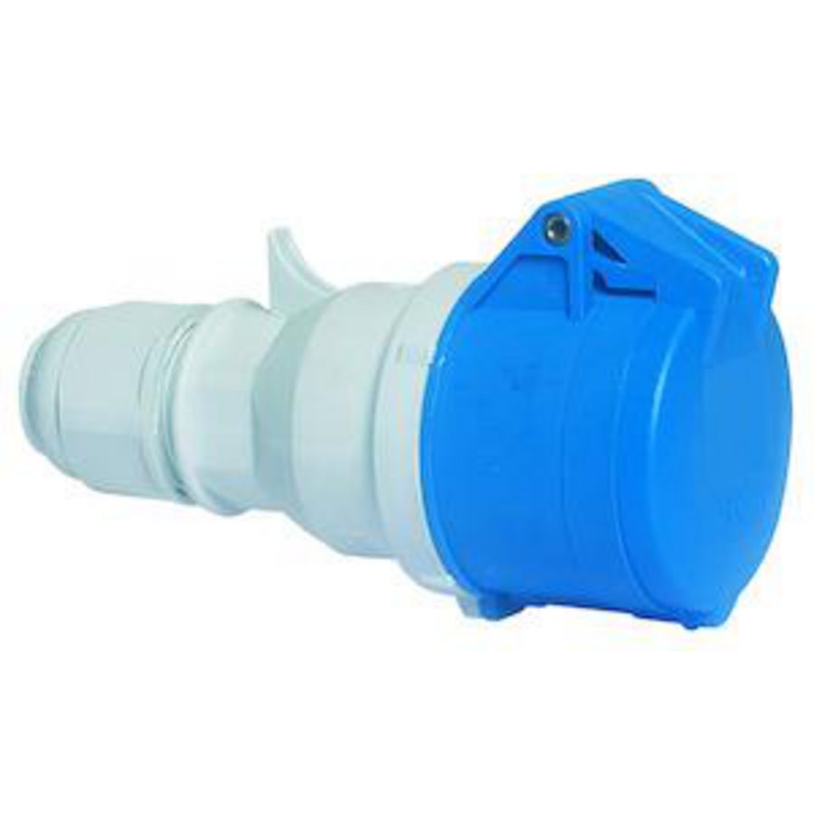 Koppelcontactst. 9h 16A 4P 230V IP44 QC MG