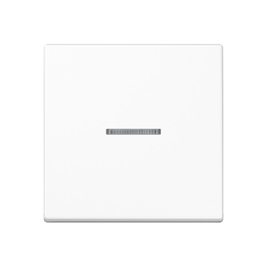 Tastafdekking 1voudig A500 sl.voudig alpwit KNX RF