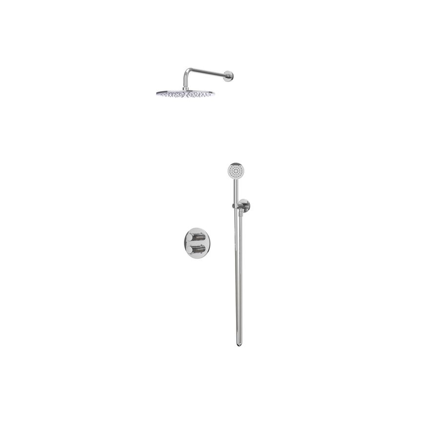 Afbouwdeel regendouche IVY combiset Nexus 2 inbouwthermostaat chroom CSN2EXCRCFAA excl. inbouwbox