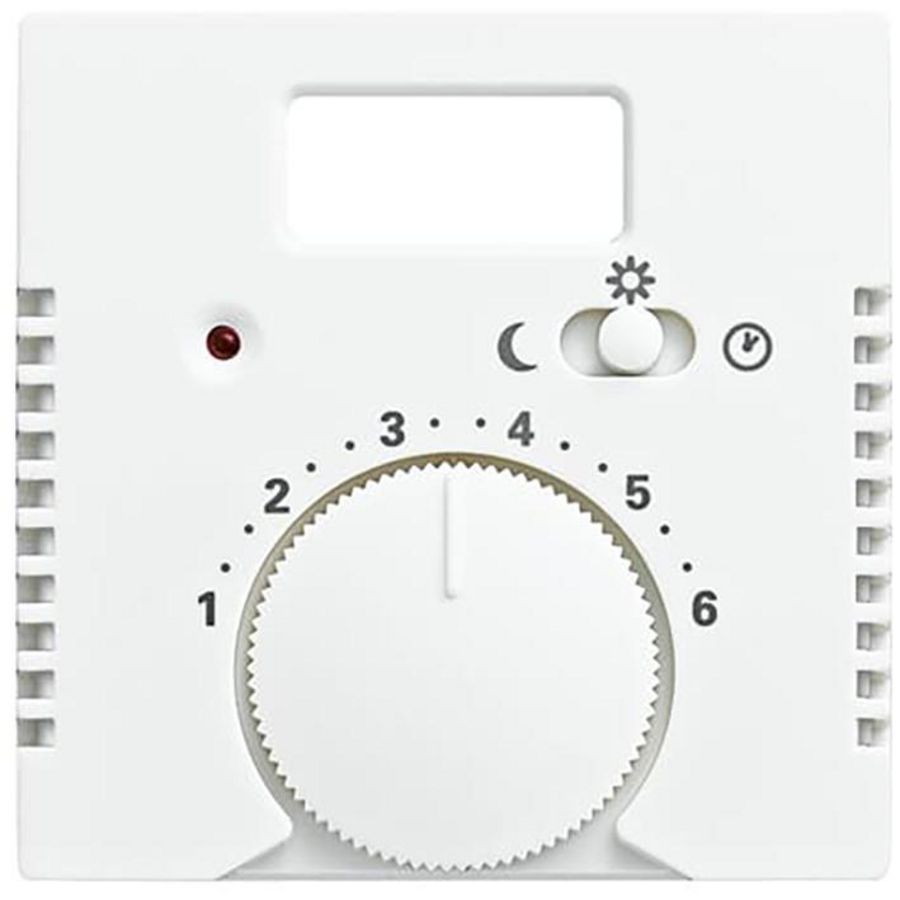 Centraalplaat voor thermostaat 1095/96UTA SI-B alpinwit