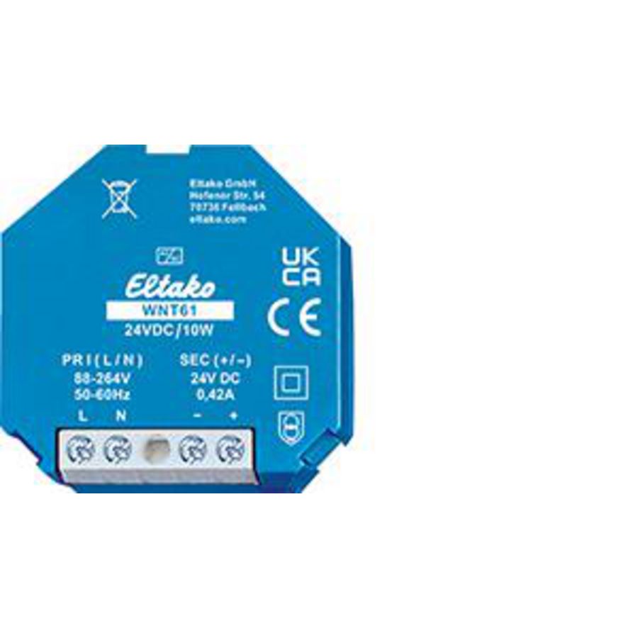 Gestabiliseerde inbouw schakelende voeding 24VDC 10W