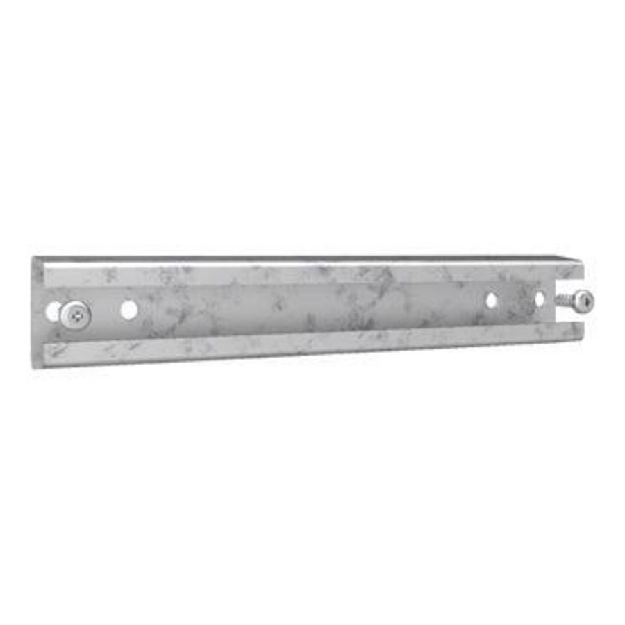 PrismaSeT XL Kabelklemrail Voor 210mm diepe behuizing
