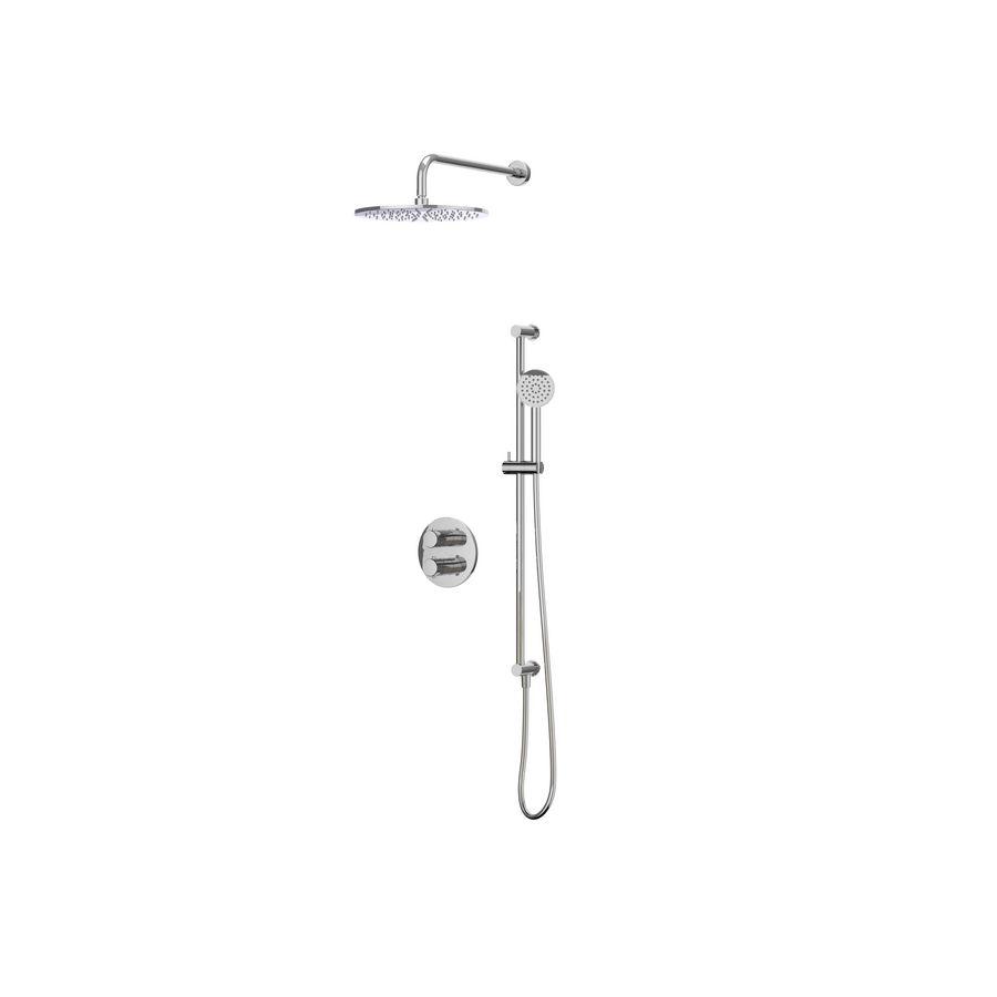 Afbouwdeel regendouche IVY combiset Nexus 2 inbouwthermostaat chroom CSN2EXCRCFAB excl. inbouwbox