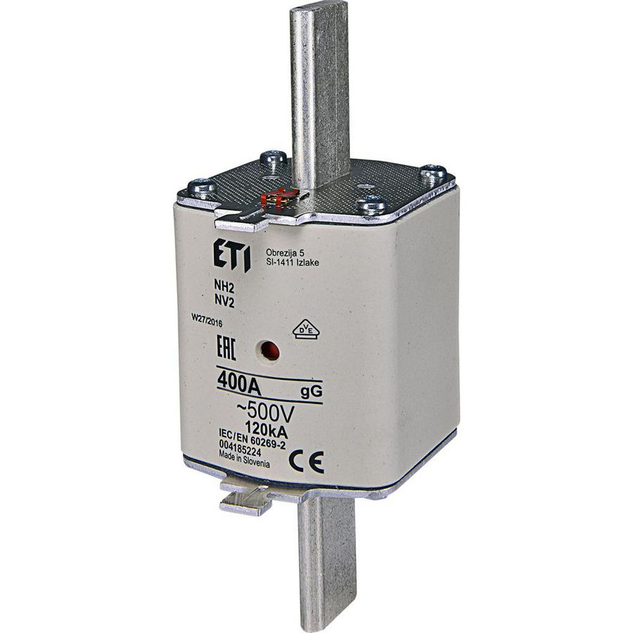 Zekering 500V 400A NH2 gG VVE=3