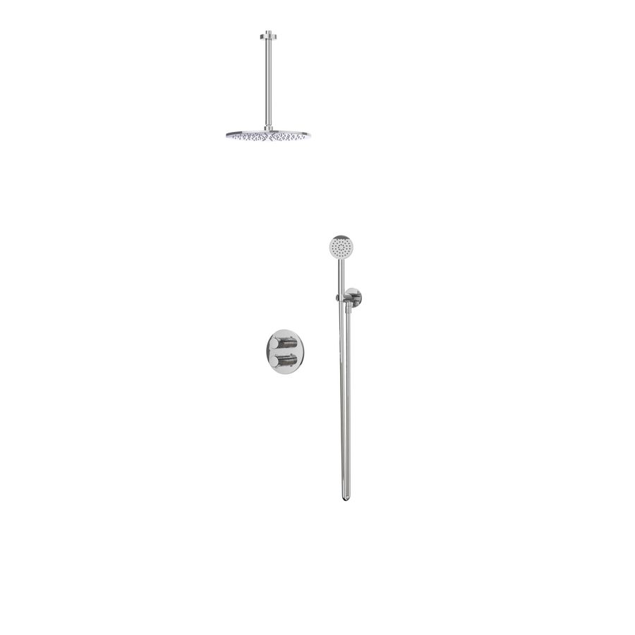 Afbouwdeel regendouche IVY combiset Nexus 2 inbouwthermostaat chroom CSN2EXCRCFCA excl. inbouwbox