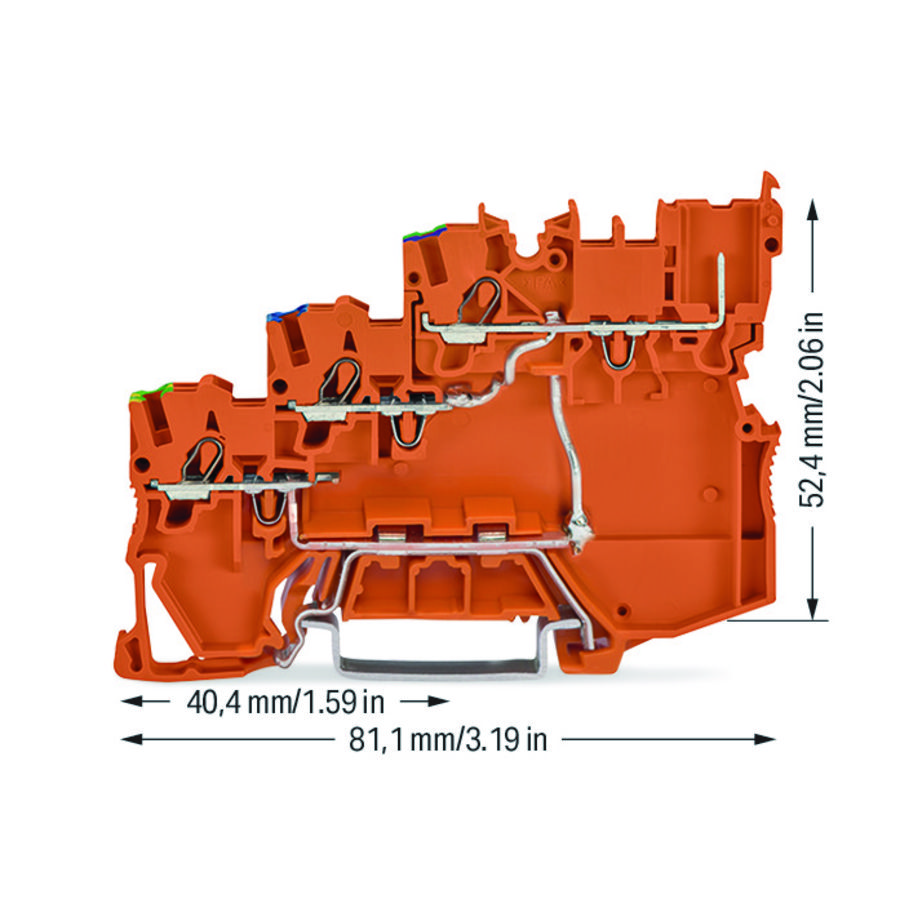 3-draads actuatorvoedingsklem PNP(pos) 5377/102-000 VVE=15