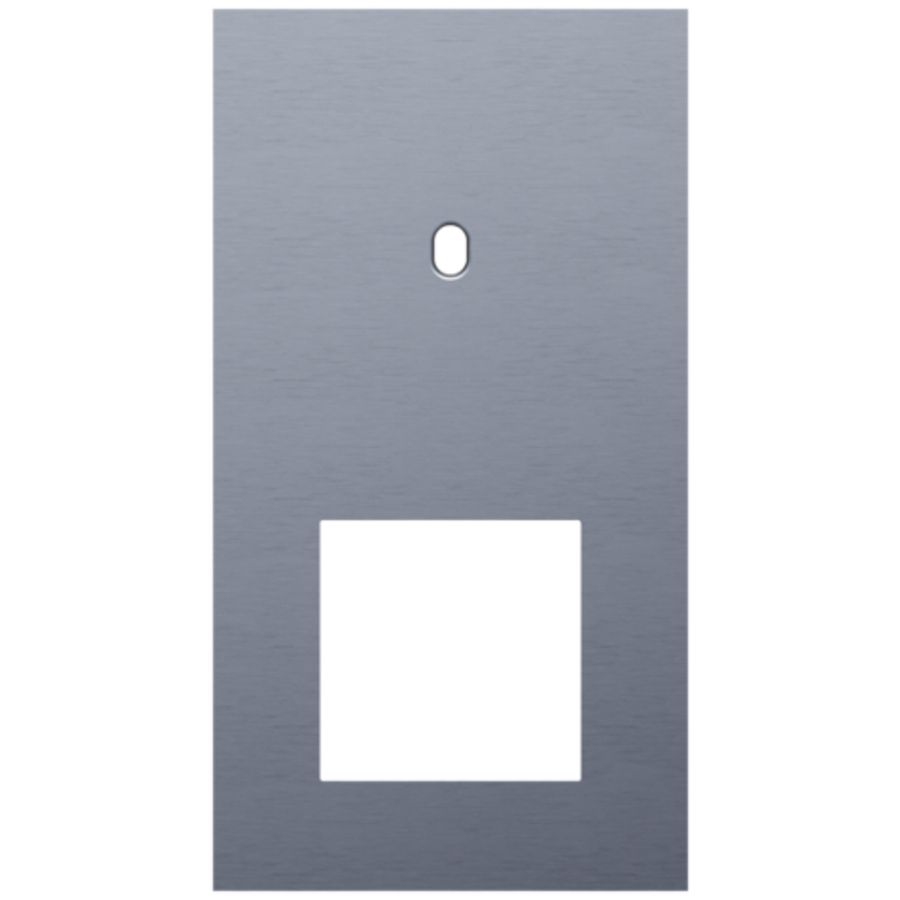 Afdekplaat 2-voud vertic. 71mm centerafst 226-57855