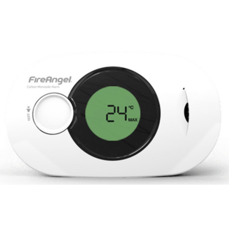 CO-melder 10jr. lithium batterij display