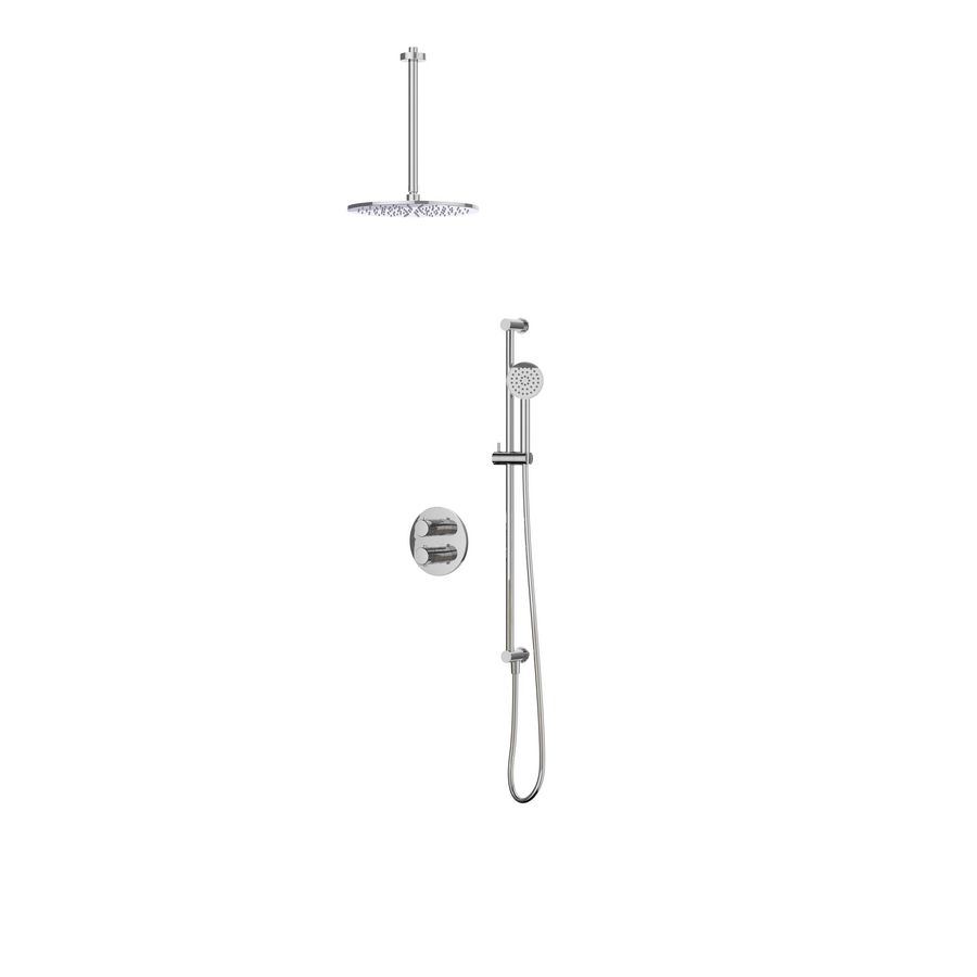 Afbouwdeel regendouche IVY combiset Nexus 2 inbouwthermostaat chroom CSN2EXCRCFCB excl. inbouwbox