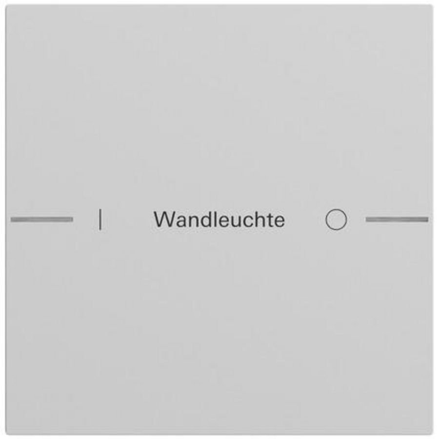 Wippenset 1-voudig indiv. tastsens.4.70 gris m(gel.)