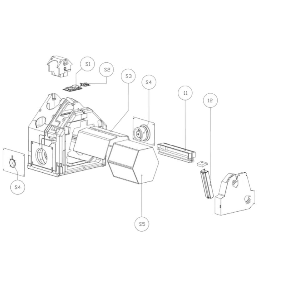 Ombouw/upgrade set HRC-4B naar HRC-300-BRPH-15 2018