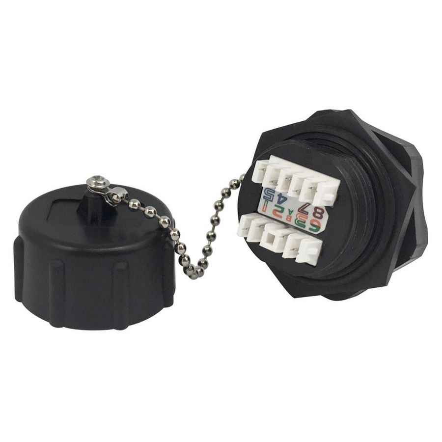 Doos a 5st. Keystone jack CAT6 afgeschermd IP67