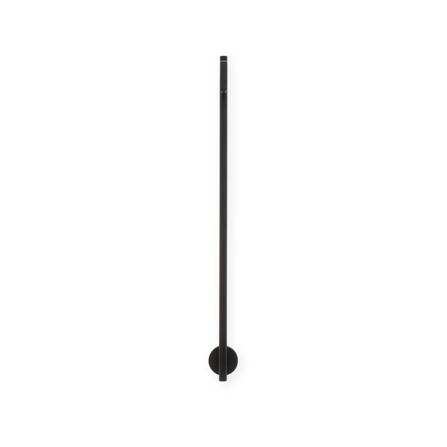 Elektrische handdoekradiator SPIKE verticaal 915mm RAL9005 zwart