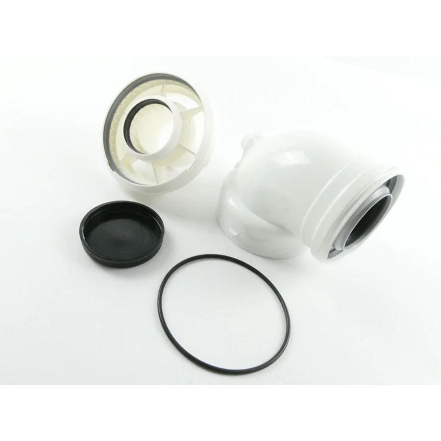 Concentrische afvoerset 90gr. 60/100