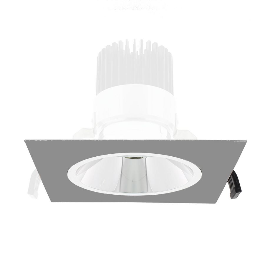Vierkant pasring 170x170mm voor Juno module Grijs