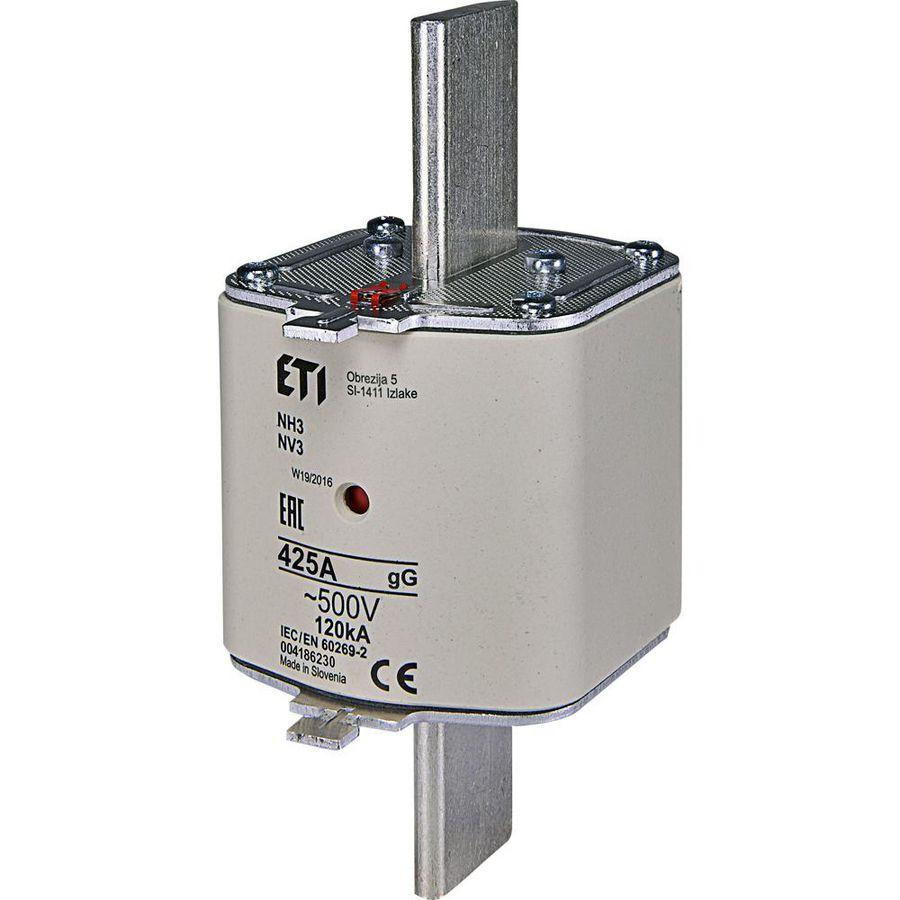 Zekering 500V 425A NH3 gG VVE=3