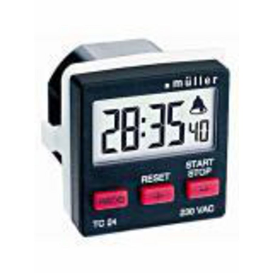 Tijdschakelaar TC24.21 8A 230V 50/60Hz zwart