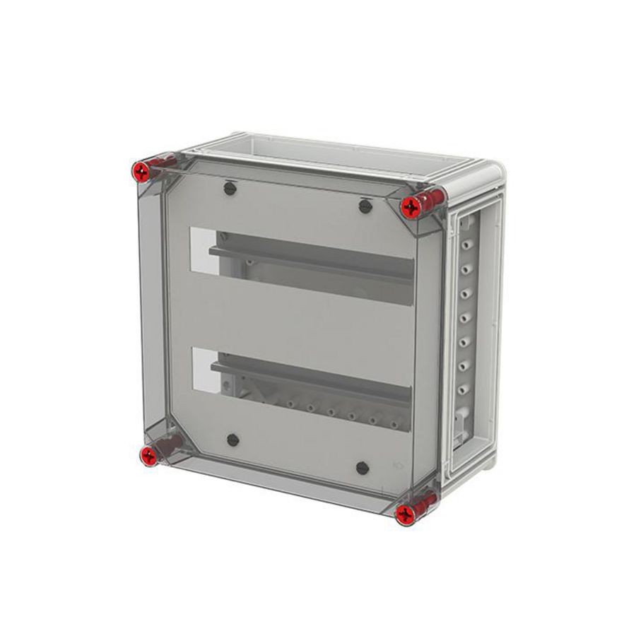 Lege kast met DIN rail 2 DIN rails 125 mm 1SPV005114F0002