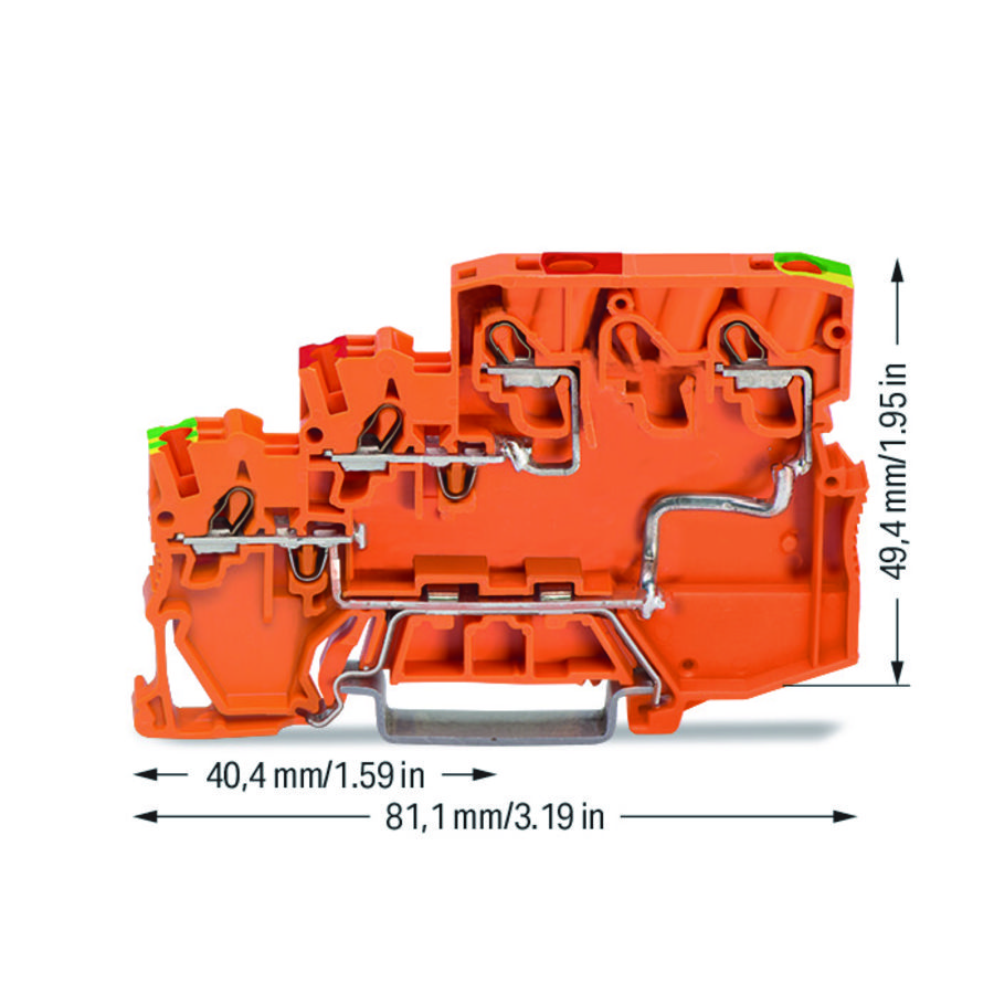 3-draads actuatorvoedingsklem NPN(neg) 5357/101-000 VVE=15